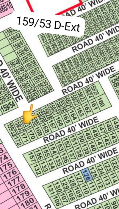 5.3 Marla Corner plot for Sale in Bahria Orcahrd Lahore