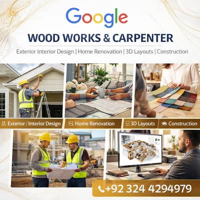 Exterior Interior Design | Home Renovation | 3D Layouts | Construction