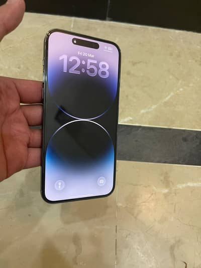 I phone 14 pro max 100 bettery jv