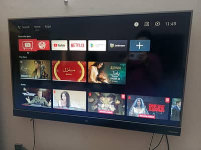 TCL 4K 50 inch Led Perfect condition