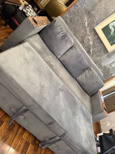 Sofa cum bed/3 seater sofa/diamond foam sofa/2-in-1 sofa cum bed