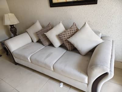 Sofa set 3+2+1 and table set for sale