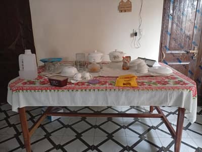 Buffet table large size you can use in catering and get together