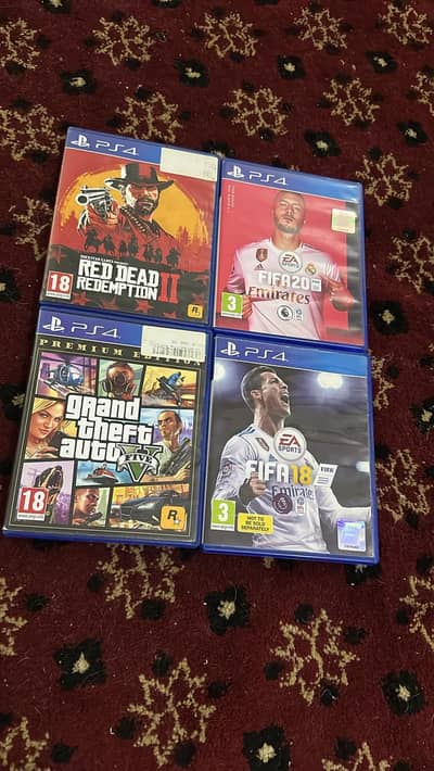 PS4 Games Availables