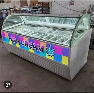Ice Cream Display Counter Freezer -New ice cream counter for sale