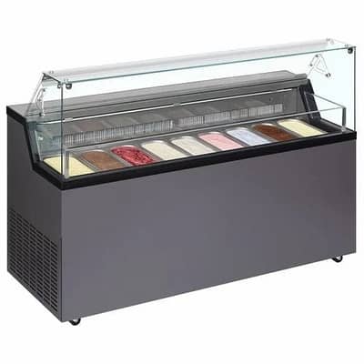 Ice Cream Display Counter Freezer -New ice cream counter for sale