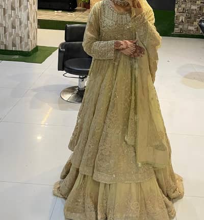 Branded Naqshi nikkah/engagement dress