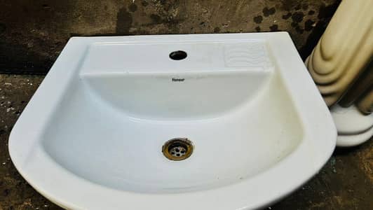 Basin blue color