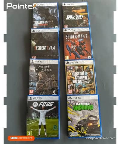 all PlayStation games of both ps 5 and ps4