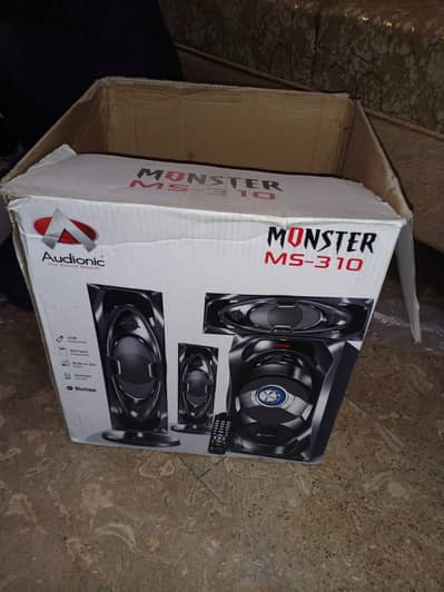 Audionic Monster MS_310 Urgent Sale With Lush Condition