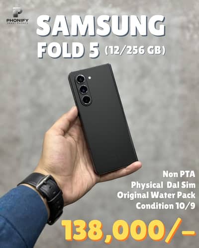 Samsung Mobile Fold 5 12/256gb Non PTA