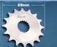 GS 150 sprocket alter 16 teeth