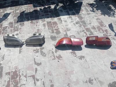 Honda civic dolphin 1995 models front and back lights