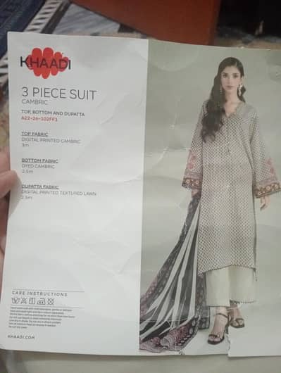 khaddi lastest suit  eid collection 2026