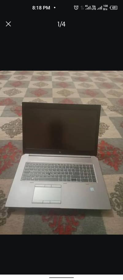 HP Zbook 17 G6 mobile workstation H processor