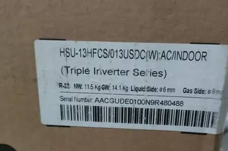 Haier ac new condition for sell