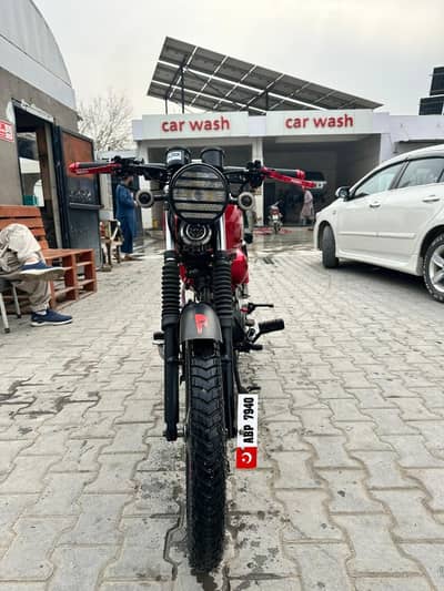 Zyxmco 70 convert to cafe racer 2020 model