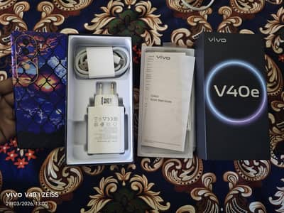 Vivo V40e 5G (8/256) Edge Screen, Brand New condition