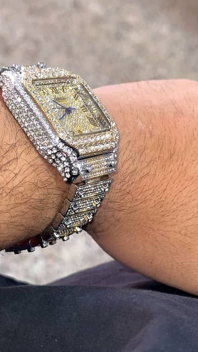 Cartier iced out