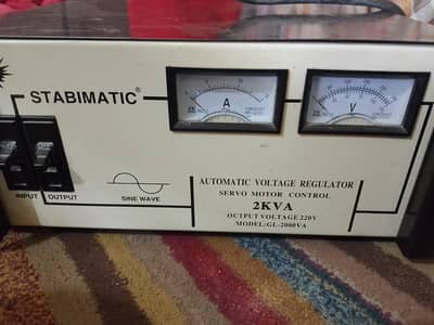 Sharma motor 2 KVA stap laser