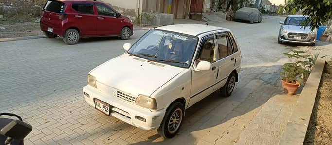 Suzuki mehran vxr white