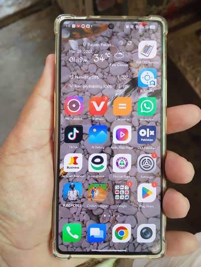 infinix note 50 pro 12+12GB 256GB Dule sim full Box