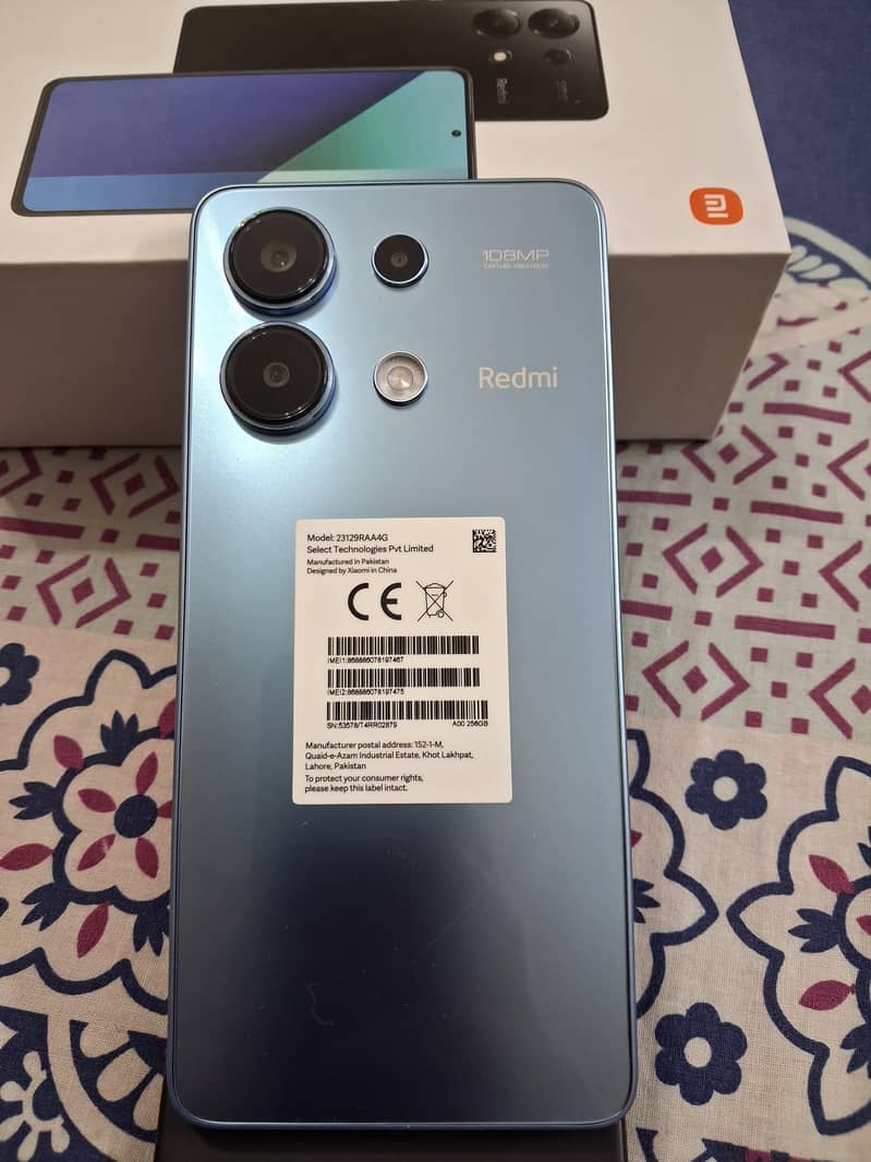 RedMi NOTE 13 SCRATCHLESS Condition 4