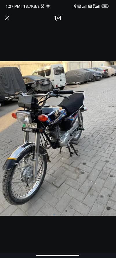 honda 125.5 model converted