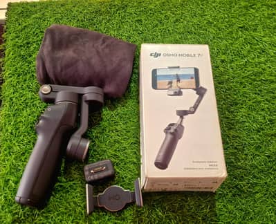 DJI Osmo 7p gimbal stablizer slightly used in warranty