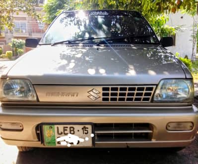 Suzuki Mehran VXR 2015 lush condition own my name second owner