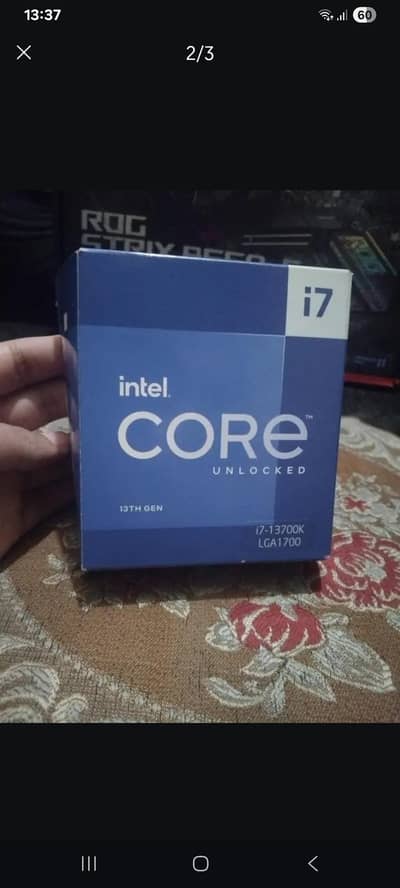 intel core i7 13700K processor