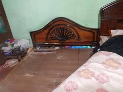 Double Bed with Wardrobe