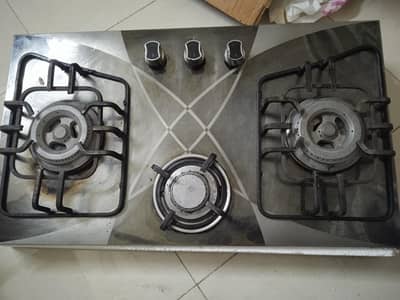 Marble fix Hob 3 Burner