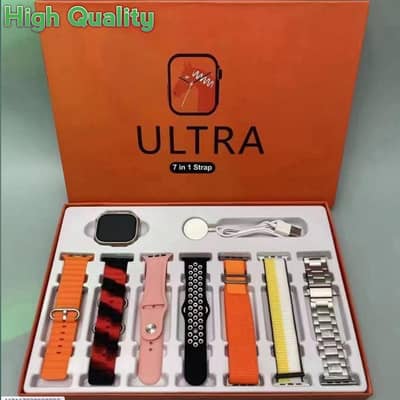 Multicolor Smart Watch Long Battery Metal Silicone