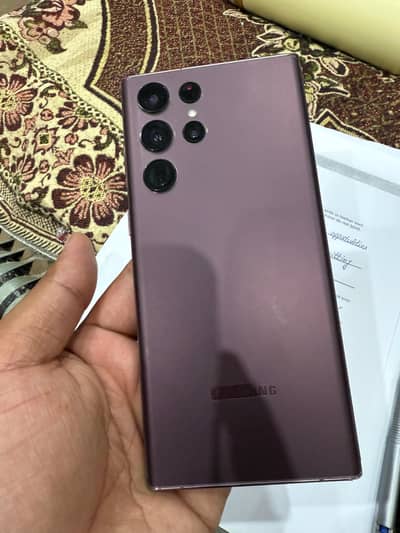 Samsung s22 ultra 12/512 gb Official PTA 0312/645/3680