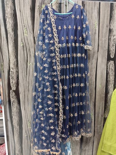 royal blue froke for sell