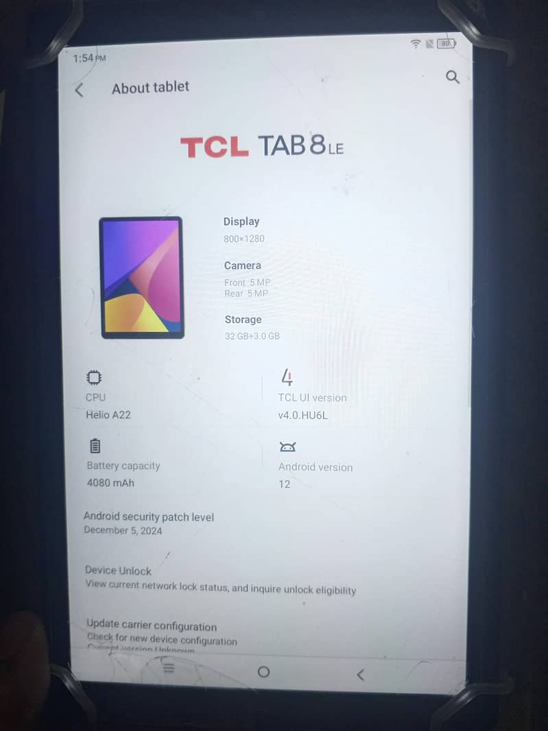 Tcl tablet 2