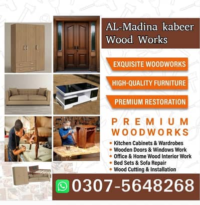 Wood Work Services / Carpenter services / Furniture Repair & Polishing