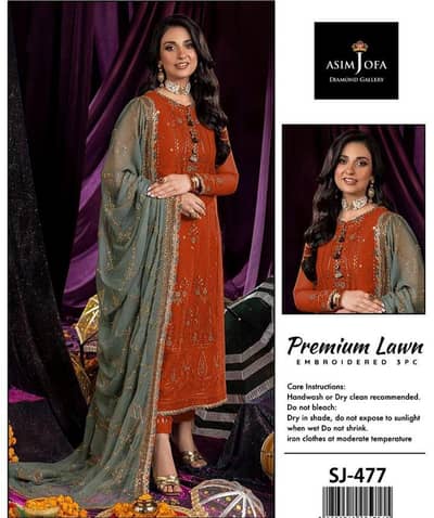 Jawad Collection – Premium Lawn party -Eid Wear
