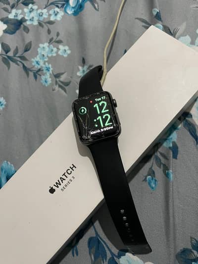Apple watch 3 with all accessories  box