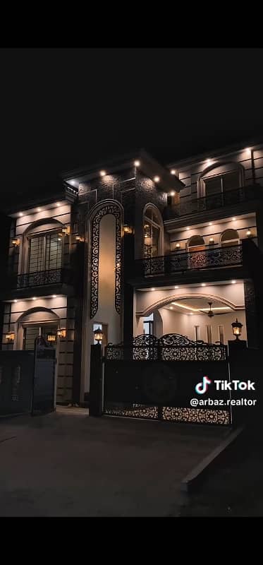 8 Marla Brand New Spanish Theme Double Unit House Available For Sale in Faisal Town F-18 Islamabad.