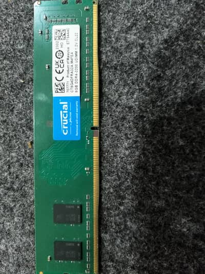 crucial 8gb 3200mhz 100% working and adata 8gb check description