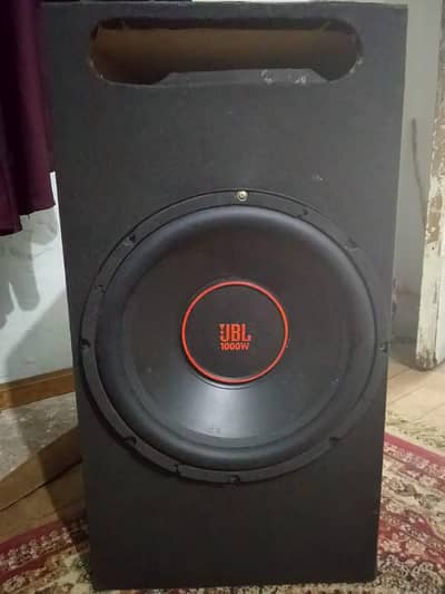 woofer speaker
