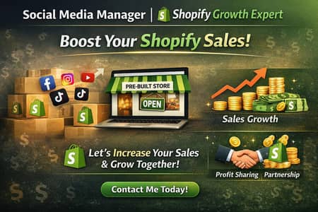 Shopify Expert Available