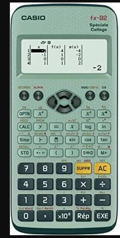 casio fx-92 fx special college edition