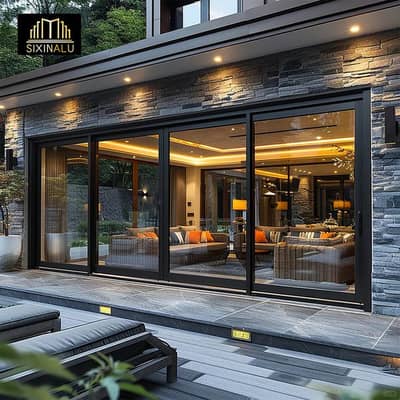 Glass Railing for Stairs & Balcony / Shower Glass / Aluminium & Glass