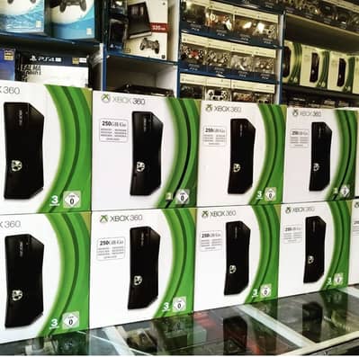 Xbox 360 250 gb jtag 30 games installed