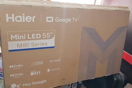 Haier 55" Mini QLED Google LED