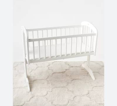 Juniors kent wooden cradle with matress