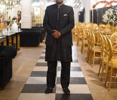 coat and shlwar kameez